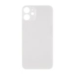 iPhone 12  Back Glass Cover With Big Camera Hole-White