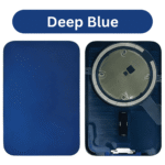 Iphone 17 Pro back glass with megsafe megnet - Deep Blue