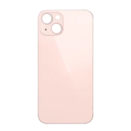 iPhone 13 Back Glass Cover With Big Camera Hole–Pink