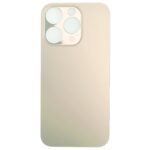 iPhone 14 Pro Max Back Glass Big Camera Hole-Gold