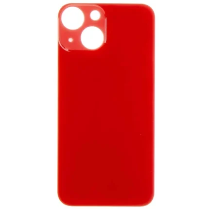 iPhone 13 Mini Back Glass Cover Big Camera Hole-Red