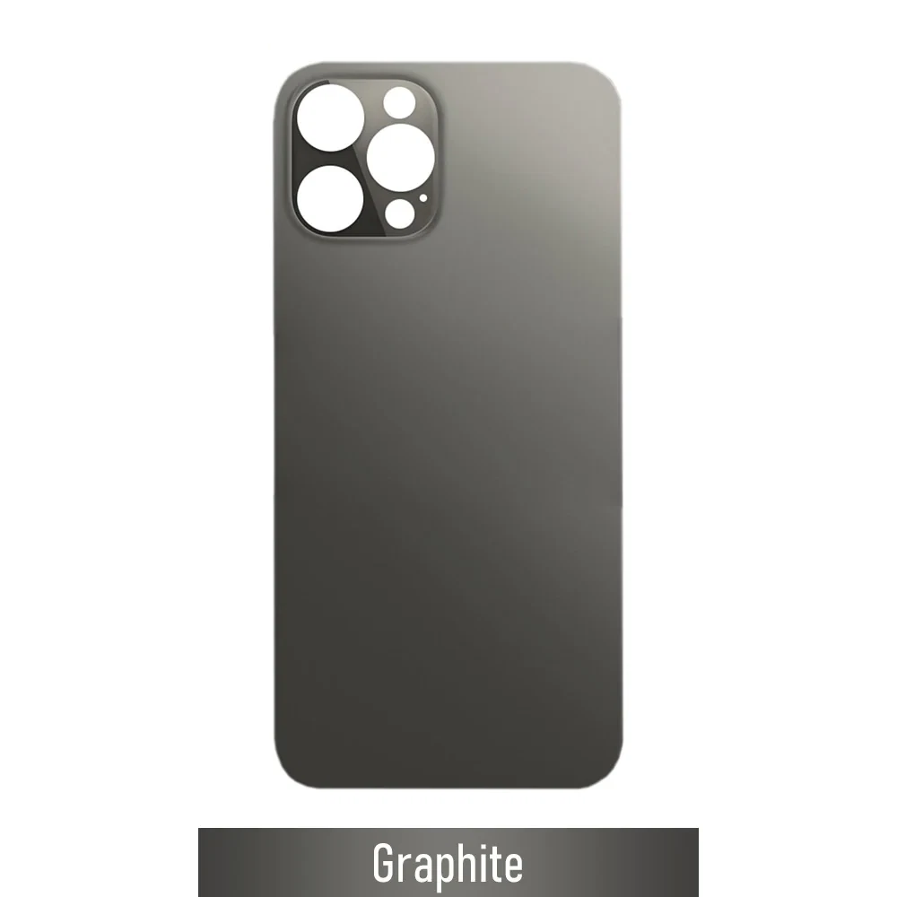 s-l1600-5-2.webp iPhone 12 Pro Back Glass Cover With Big Camera Hole-Graphite - Image 1