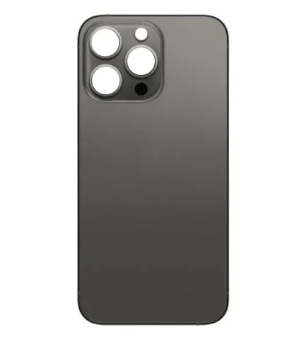 iPhone 13 Pro Back Glass  With Big Camera Hole–Black