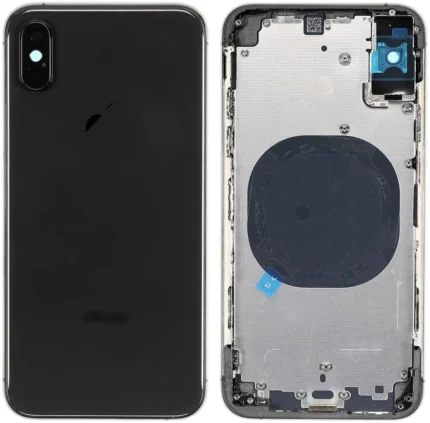 iPhone XS Max Back Housing With Small Parts-Black