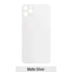 iPhone 11 Pro Back Glass Cover With Big Camera Hole-Silver