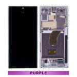 Samsung S23Ultra S918 Oled Screen With Frame-Purple (Service Pack)