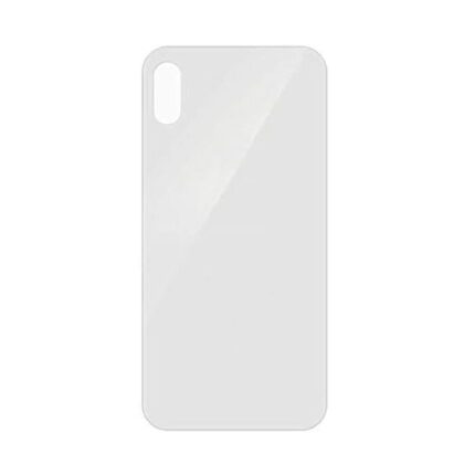 iPhone XS Back Glass Big Camera Hole - White