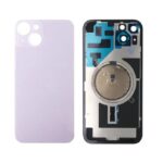 iPhone14 Back Glass With Camera Frame and Magsafe Magnet-Purple