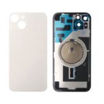 iPhone14 Plus Back Glass With Camera Frame and Magsafe Magnet-White