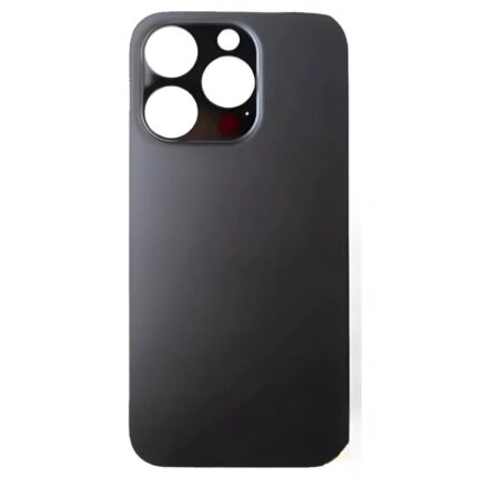 iPhone 14 Pro Max Back Glass Big Camera Hole-Black