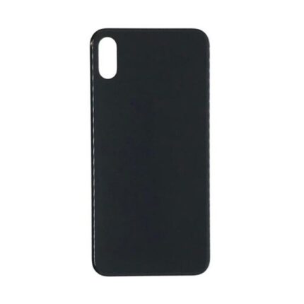 iPhone XS Back Glass Big Camera Hole-Black